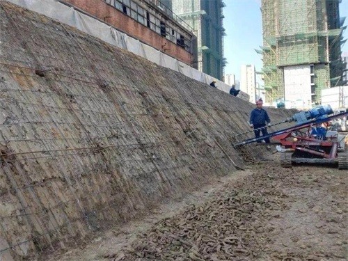 二道江建筑边坡支护